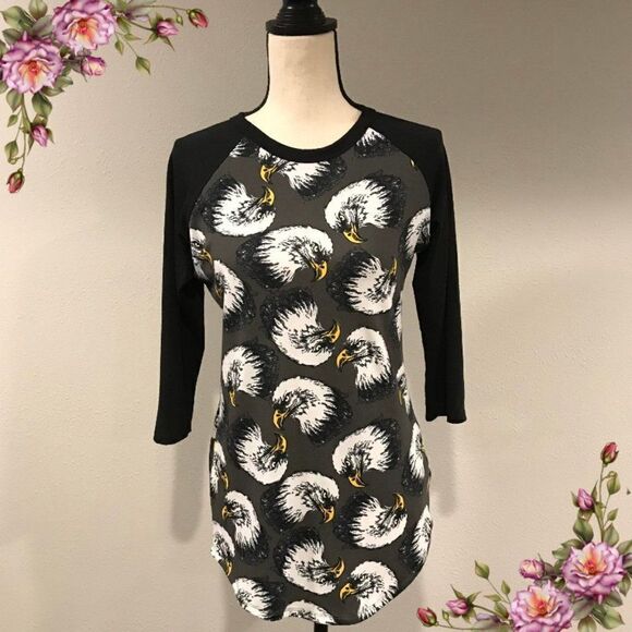 LuLaRoe eagle print Randy - Picture 1 of 9